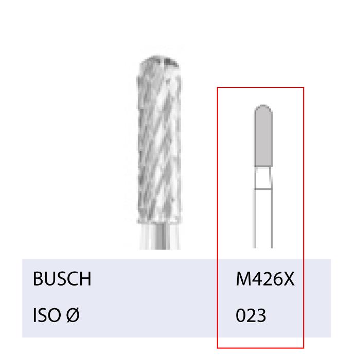 [2M426FX023] BUSCH® Carbide Bur - Fine double cut