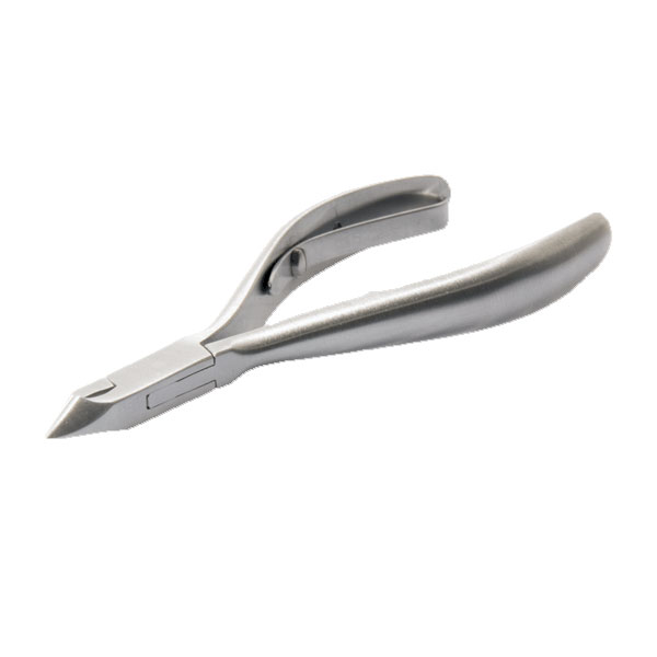 [1HF460R] AESCULAP® Small simple spring cuticle nipper - convexe cutting edge (7 mm)