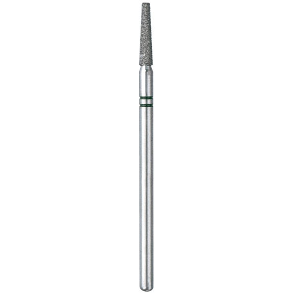 [2E6848018] EDENTA® Needle shaped diamond bur w/ flat tip - coarse grit