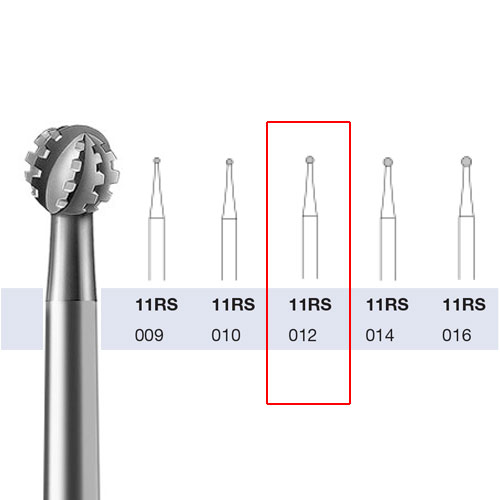 [211RS012] BUSCH® Stainless Steel Bur (spherical)