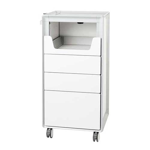 [265665] BENTLON® Cabinet Gold S White with drawer &amp; UVC light