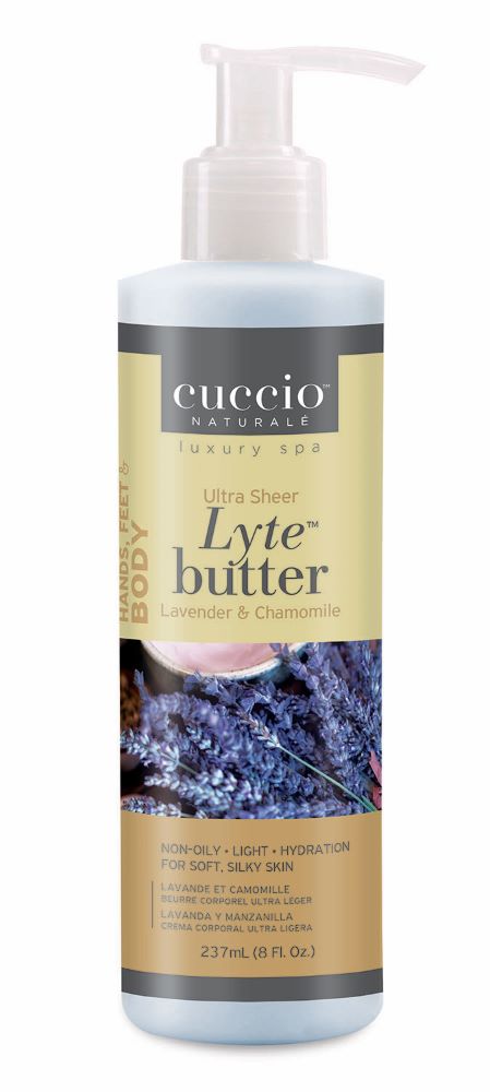 [3220] CUCCIO NATURALÉ Ultra Sheer Lyte butter -  Lavender & Camomile