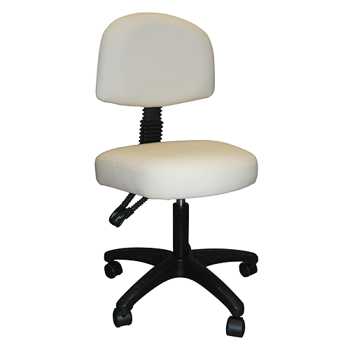[ESD-S413369] SILHOUET-TONE® ROUNDED STOOL WITH ADJUSTABLE BACKLESS - PLASTIC FOOT
