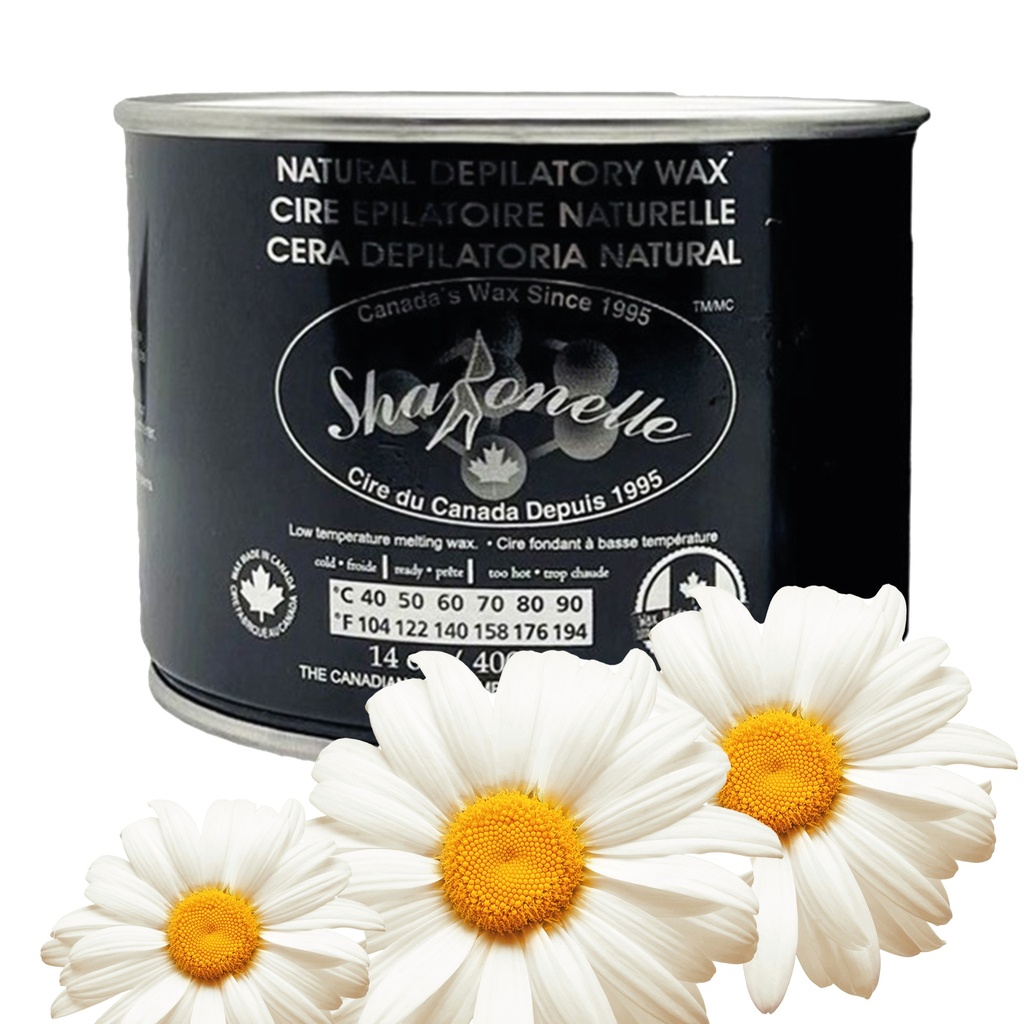 [230-AZU14] SHARONELLE® Natural Depilatory Wax - Azulene -14 oz *SPECIAL PRICE ON THE PURCHASE OF 24 & MORE*