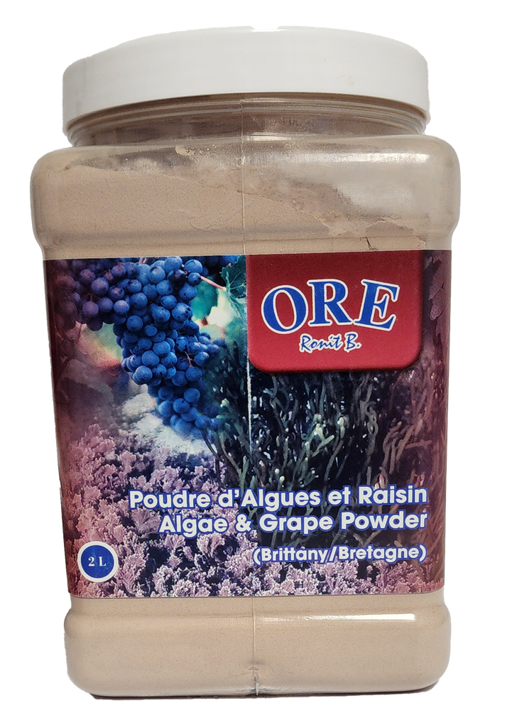 ORE® Poudre d'algues & Raisin (env. & bain) 