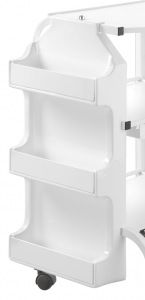 [ESD-P8144] ÉQUIPRO® 3-Shelf Storage Unit for Trolley - White