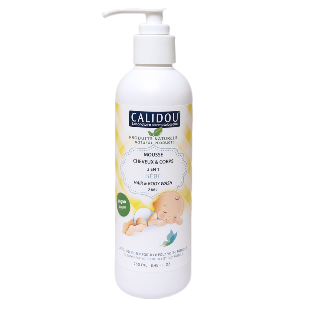 [C003] Calidou® (2 in 1) Hair &amp; Body Wash - Bébé (250 ml)