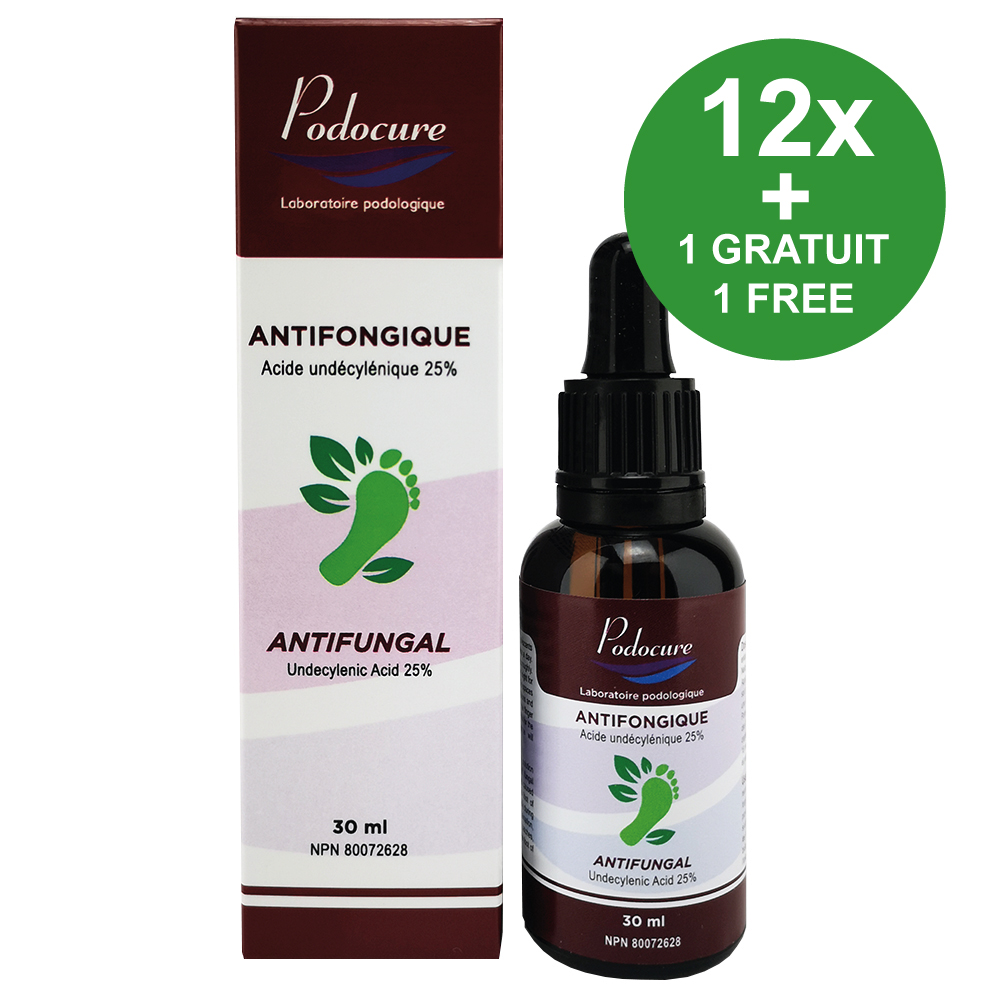 [4332-12] PODOCURE® Antifungal drop - PROMO 12 units + 1 FREE (30 ml)
