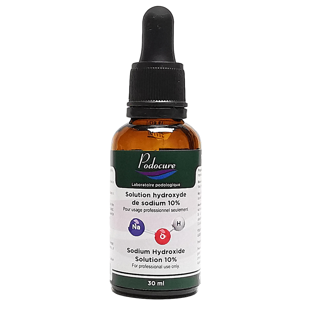 [4335] PODOCURE® Solution 10% NaOH - Sodium Hydroxide (Phenol) - 30 ml